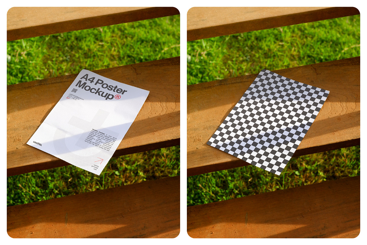 Poster & Business Card Mockup Bundle, an Advertising Mockup by Usethis Mockup (Photo 5 of 8)