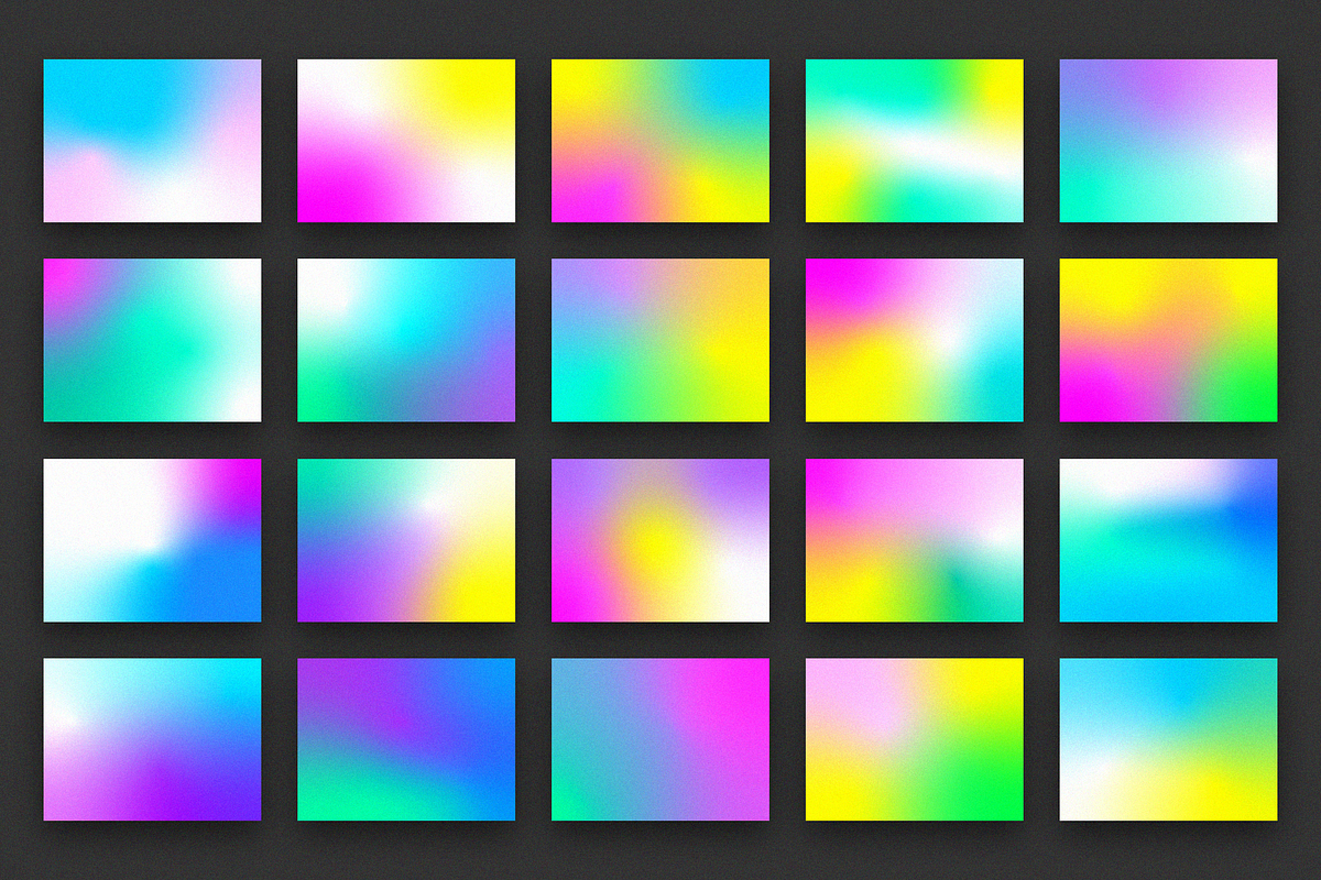20 Ionic Gradients Set. Vol 4, a Texture Graphic by le-genda (Photo 2 of 11)