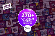 270+ Premium Church Flyer Bundle, a Social Media Template by MK Creatives (Thumbnail 1 of 12)