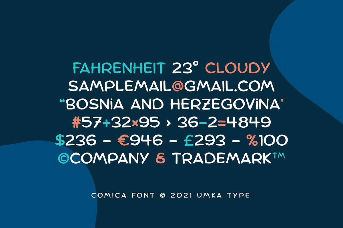 Comica Display Font, a Script Font by alpercakici (Photo 8 of 10)