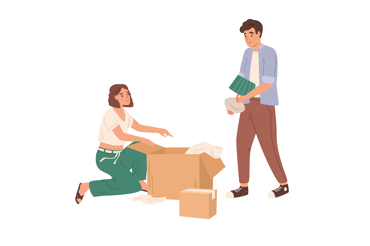 Relocation concept, a Person Illustration by Good Studio (Photo 2 of 3)
