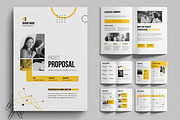 Project Proposal Template, a Brochure Template by MightyDesign (Thumbnail 1 of 6)