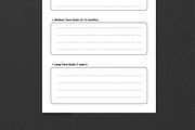 Monthly Budget Planner Worksheet, a Stationery Template by MightyDesign (Thumbnail 5 of 8)