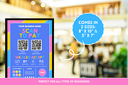 Colorful Scan to Pay sign, a Stationery Template by SunshineStudioBoutique (Thumbnail 8 of 10)