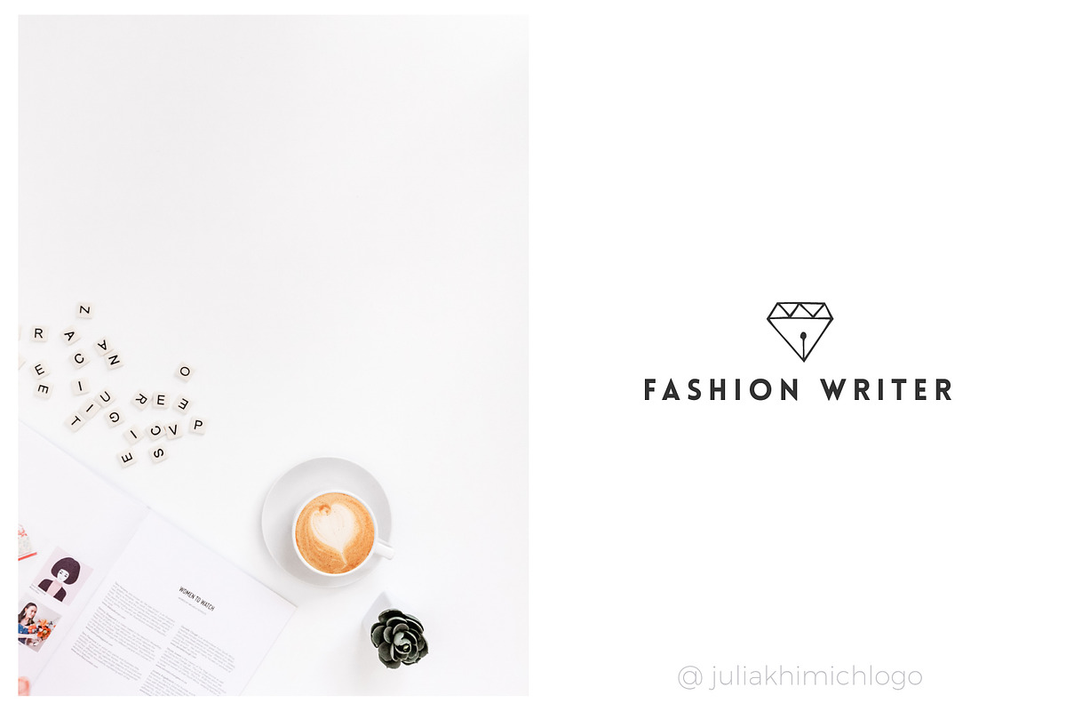 Logo Pack Volume 12. Writer, a Branding & Logo Template by Mint Air Studio (Photo 5 of 21)