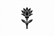 Simple Botanical Silhouettes, an Illustration by Gaye Art (Thumbnail 10 of 21)