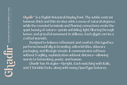 Ghadir, Botanical Display Font, a Sans Serif Font by Namela Studio (Thumbnail 4 of 10)