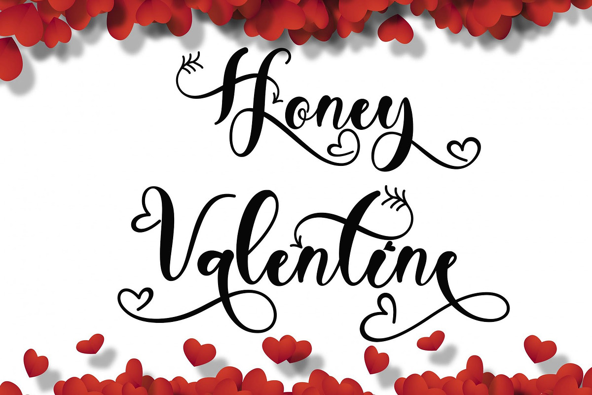 Valentine Special Bundle, a Handwritten Font by Yoga Letter (Photo 3 of 7)