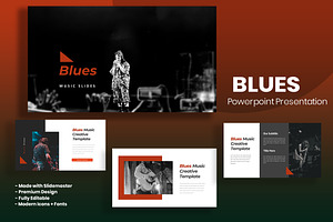 Blues - Powerpoint Template