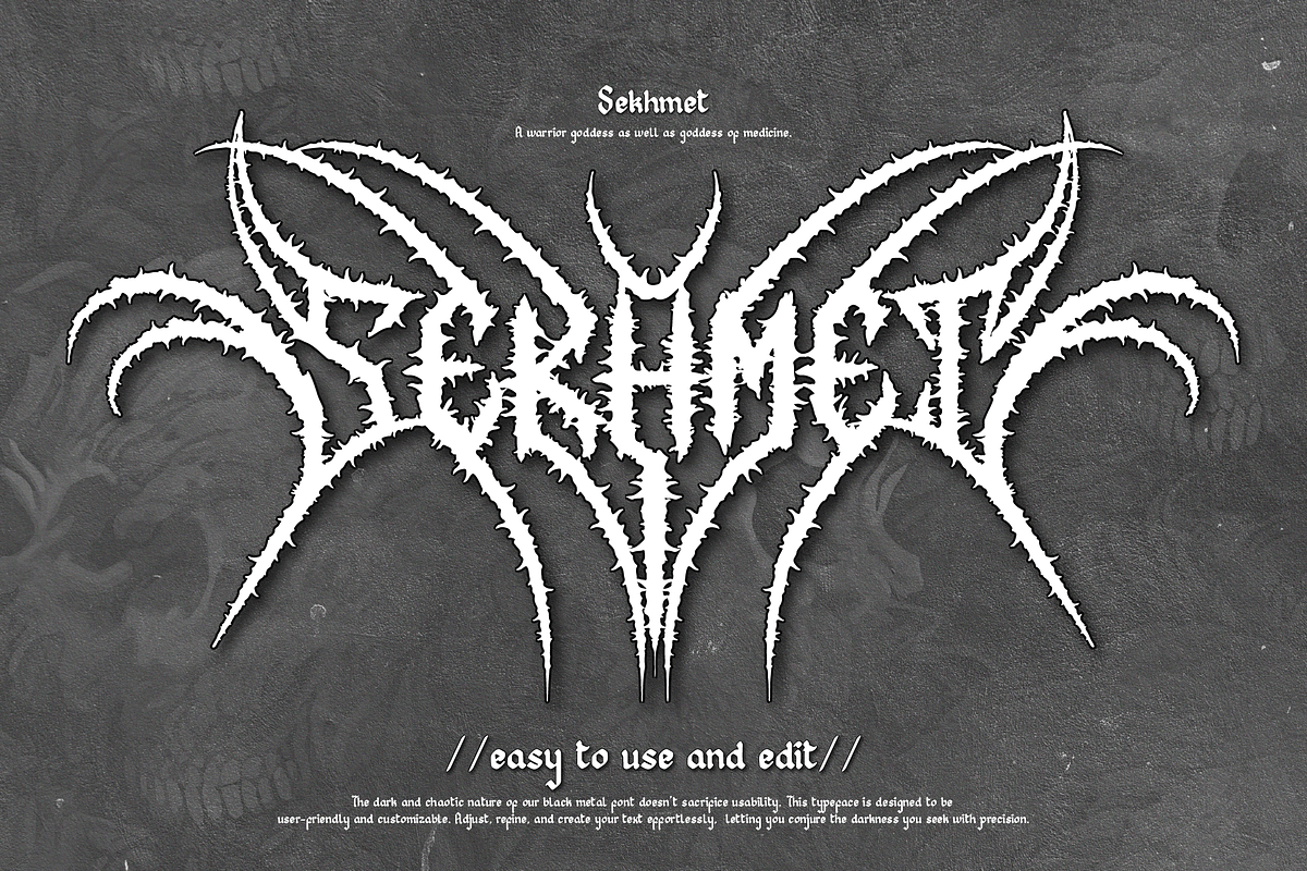 Regolax | Black Metal Font, a Blackletter Font by Denustudios (Photo 2 of 12)