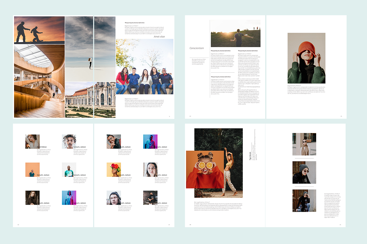 Perfectionism Yearbook  Album, a Brochure Template by zheksha (Photo 4 of 6)