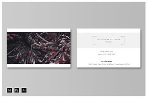 SANTHE Business Card Template