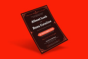 Elegant Deco Wedding Invitation, an Invitation Template by iDoodle Studio (Thumbnail 3 of 4)