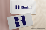 Slab serif R logo, a Branding & Logo Template by MuzaInspires (Thumbnail 3 of 3)