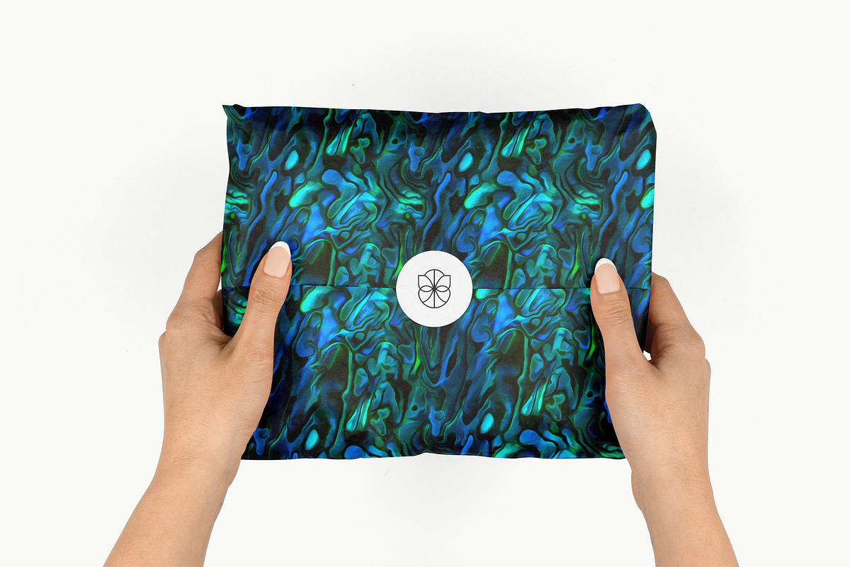 Abalone Paua Shell Seamless Pattern, a Pattern Graphic by Leysa Flores (Photo 9 of 13)