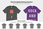 Bella Canvas 3001 T-Shirt Mockups, a Shirt Mockup by Photific (Thumbnail 3 of 6)