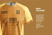 Men's Jersey Raglan, a Shirt Mockup by image touch (Thumbnail 5 of 5)