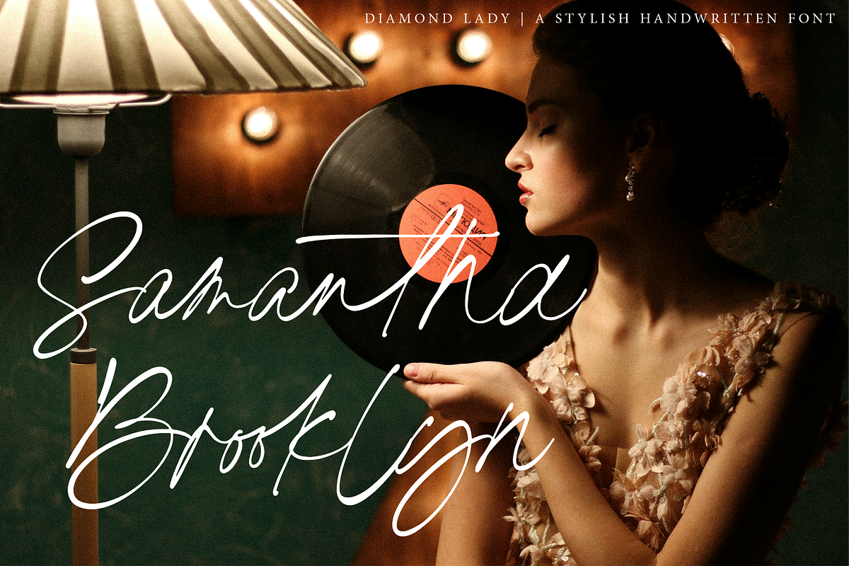 Diamond Lady – Handwritten Font, a Script Font by RedyStudio (Photo 4 of 10)