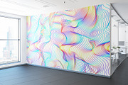 Holographic Waves, Seamless Pattern, a Pattern Graphic by Sveta Aho (Thumbnail 6 of 6)
