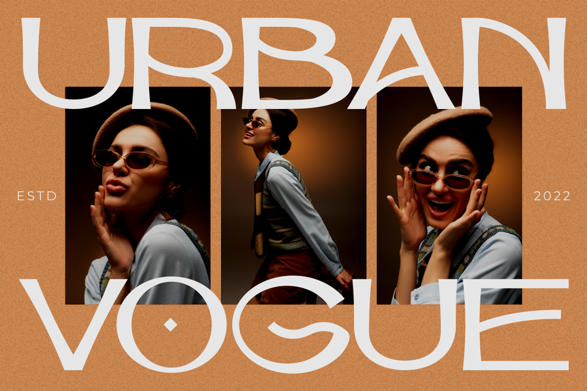 Haute Frame Fashion Font, a Font by PutraCetol Studio (Photo 3 of 5)