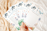 Ocean Baby Shower Activity Set, a Templates & Theme by VeliusCreativeStudio (Thumbnail 6 of 6)