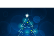 Light Trail Christmas Tree, a Decorative Illustration by MISS CHATZ (Thumbnail 3 of 3)