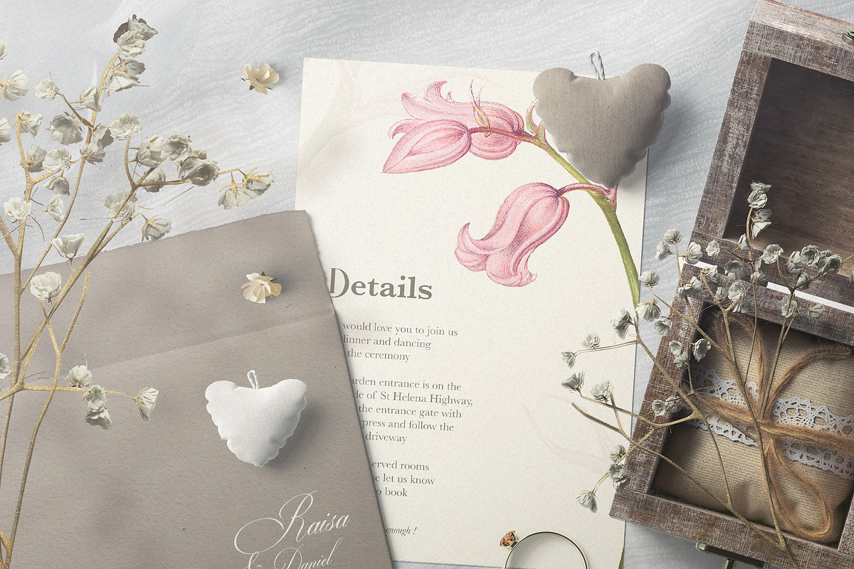 Raisa & Daniel (Vintage), an Invitation Template by EvitePapery (Photo 3 of 7)