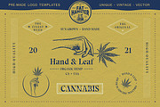 Cannabis & Hand vintage illustration, a Healthcare Illustration by Fat Hamster (Thumbnail 6 of 16)
