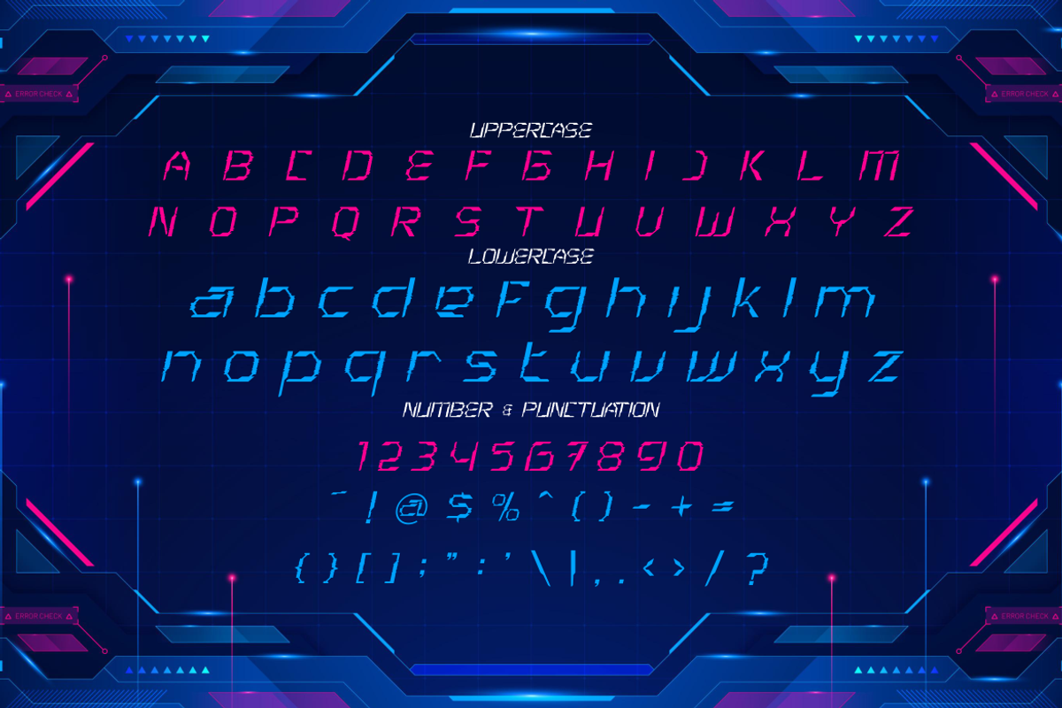 Pulse Display – Sci-Fi Techno Font, a Font by PutraCetol Studio (Photo 5 of 5)