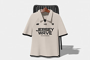 Jersey Wave Mockup, a Shirt Mockup by Unerispace (Thumbnail 5 of 5)