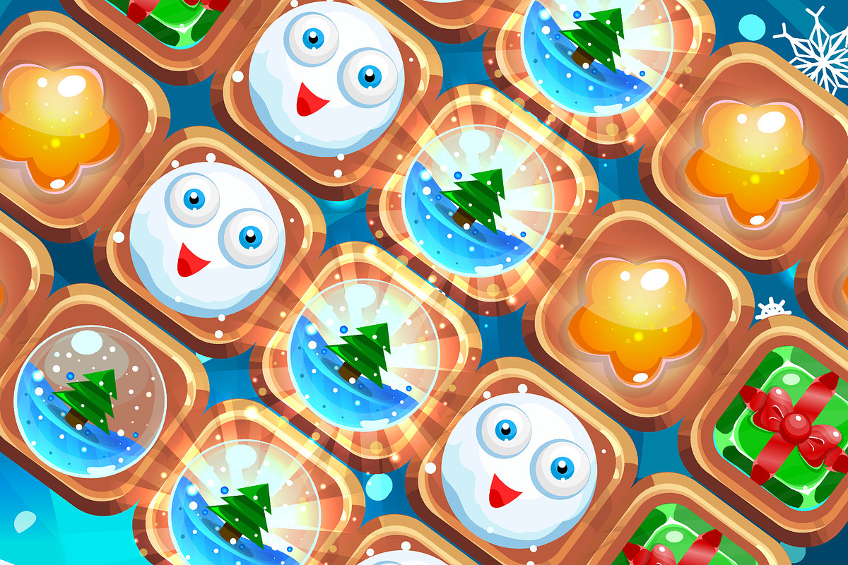 Winter Game Pack Match 3, a Templates & Theme by JUBO (Photo 4 of 4)