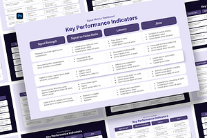 Metrics Presentation for Photoshop