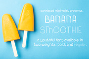 Banana Smoothie, a Sans Serif Font by Sunkissed Minimalist (Thumbnail 1 of 4)