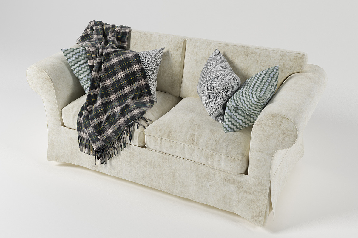 Ektorp 2-seat sofa, a Furniture 3D Model by inDahouze (Photo 6 of 8)