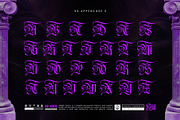 Marble Galaxy Typeface, a Blackletter Font by alit design (Thumbnail 16 of 20)