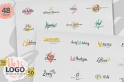 HERS LOGO BUNDLE (50 premade logos), a Branding & Logo Template by pawellpi (Thumbnail 3 of 10)