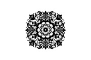 Floral Mandala Ornament Set, an Object Graphic by Gfx_Store (Thumbnail 6 of 13)
