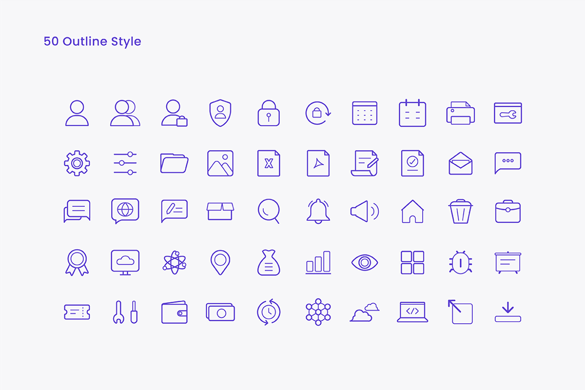 340 Icons Bundle for the Future, a Solid Icon by Jump Studio (Photo 16 of 16)