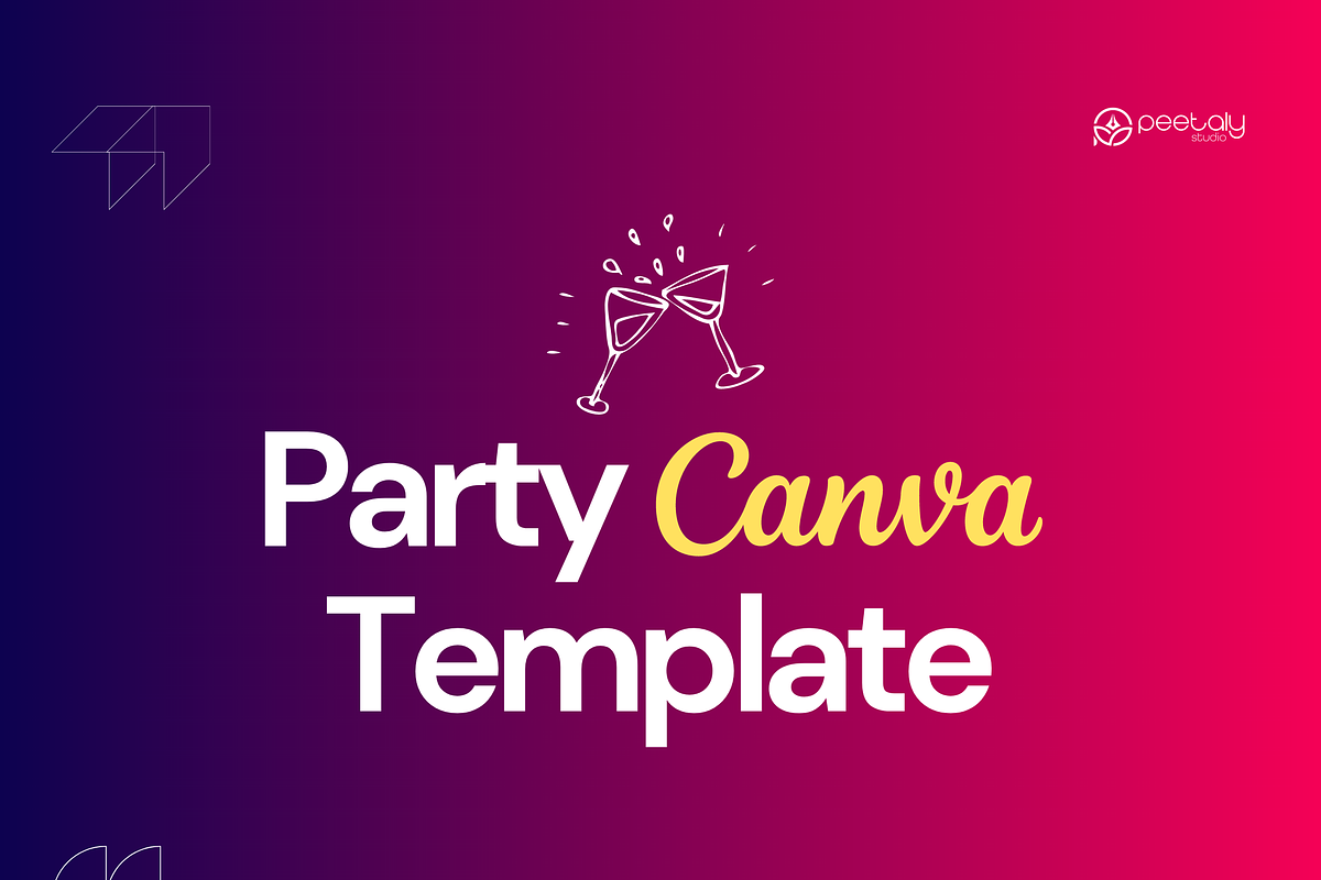 Neon Canva Party Flyer Template, a Flyer Template by PeetalyStudioDesigns (Photo 5 of 6)