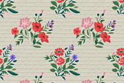 Seamless floral pattern, a Pattern Graphic by elyomys (Thumbnail 1 of 3)