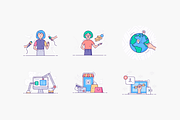 Clak! Illustration Kit, a Templates & Theme by ls-illustrations (Thumbnail 4 of 7)