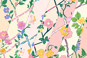 Diamond Wildflower Floral Pattern, a Texture Illustration by Dream Creation (Thumbnail 2 of 6)