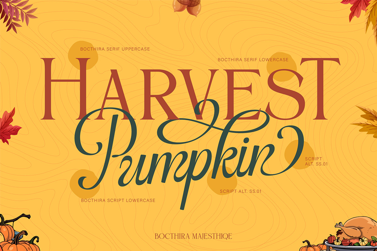 Bocthira Majesthique, a Script Font by Burntilldead (Photo 11 of 12)