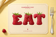 Raspberry Font, a Serif Font by Handmadefont (Thumbnail 5 of 18)