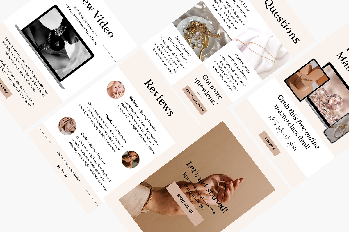 Email Newsletter Canva Template, a Design Template by Astro Magic Digital (Photo 2 of 2)
