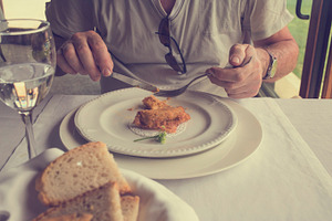 Having a nice lunch containing restaurant, meal, and lunch, a Food & Drink Photo by Patricia Hofmeester
