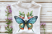 Quirky Christmas Insects Clipart, an Illustration by CraftArtStudio (Thumbnail 4 of 6)