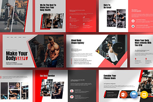 Make Your Body Shape Template, a Presentation Template by evgenystudio