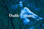 Double Exposure - Template, a Layer Style Add-On by lawless graphic (Thumbnail 1 of 4)