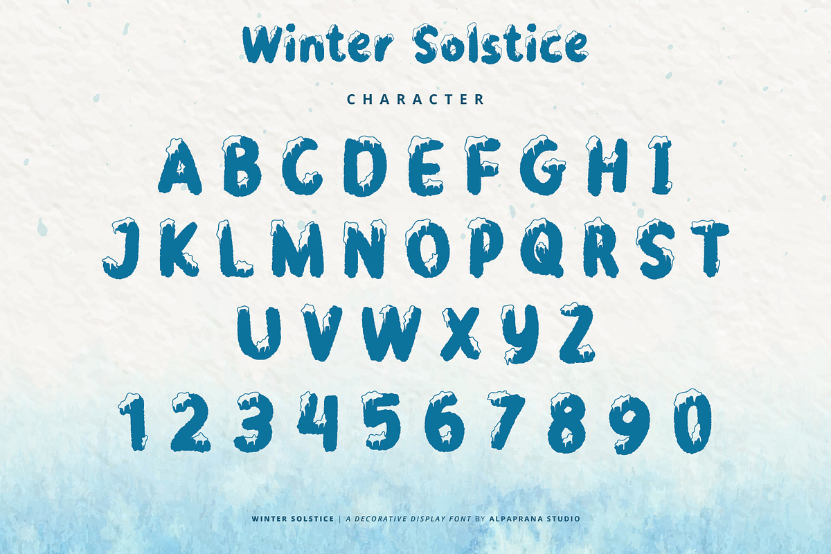 Winter Solstice - Display Font, a Script Font by Alpaprana (Photo 8 of 10)